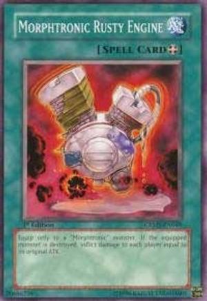 Morphtronic Rusty Engine (CRMS-EN049) - Crimson Crisis 1st Edition-1