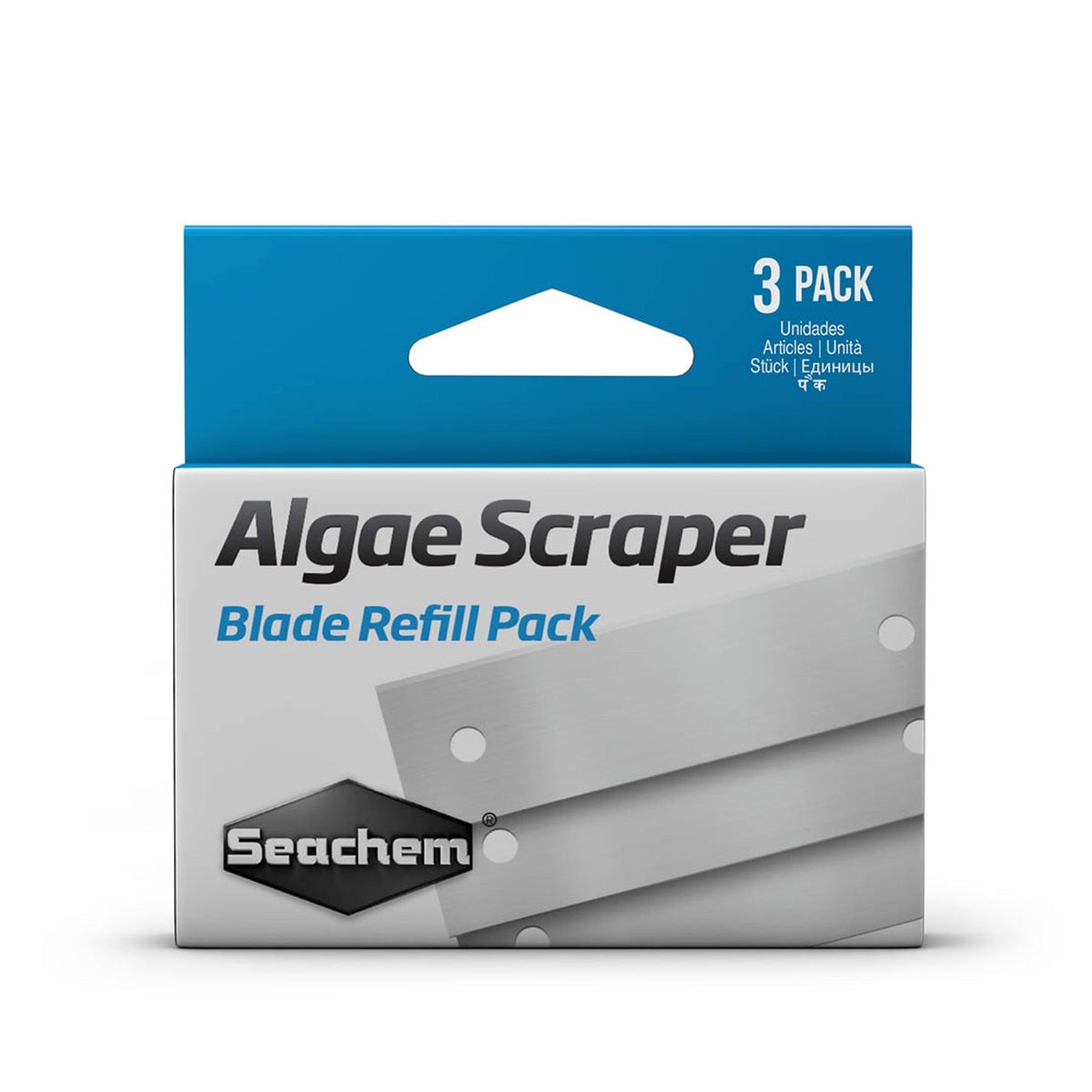 Recharge de lames pour grattoir à algues Seachem - Paquet de 3-1