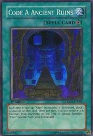 Code A Ancient Ruins (CRMS-EN088) - Crimson Crisis 1st Edition-1