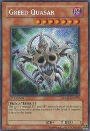 Greed Quasar (CRMS-EN098) - Crimson Crisis 1st Edition-1