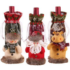 Christmas Decorations Christmas Wine Bottle Socks-36