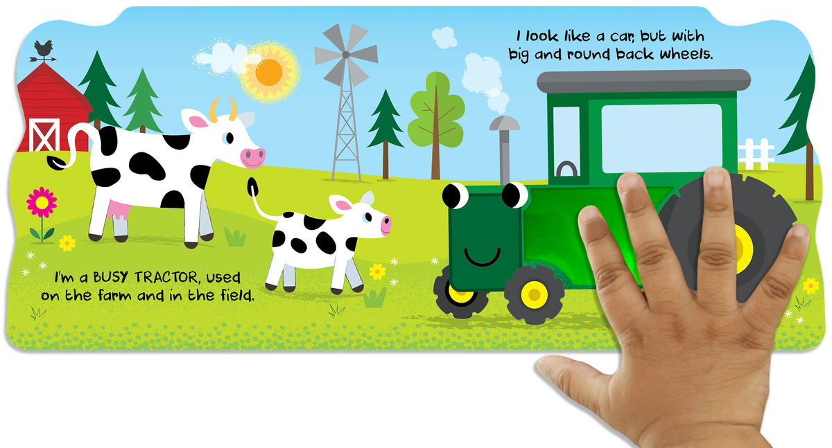 Little Hippo Books - Busy Tractor - Ages 0+-2
