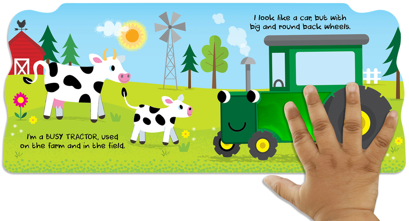 Little Hippo Books - Busy Tractor - Ages 0+-2
