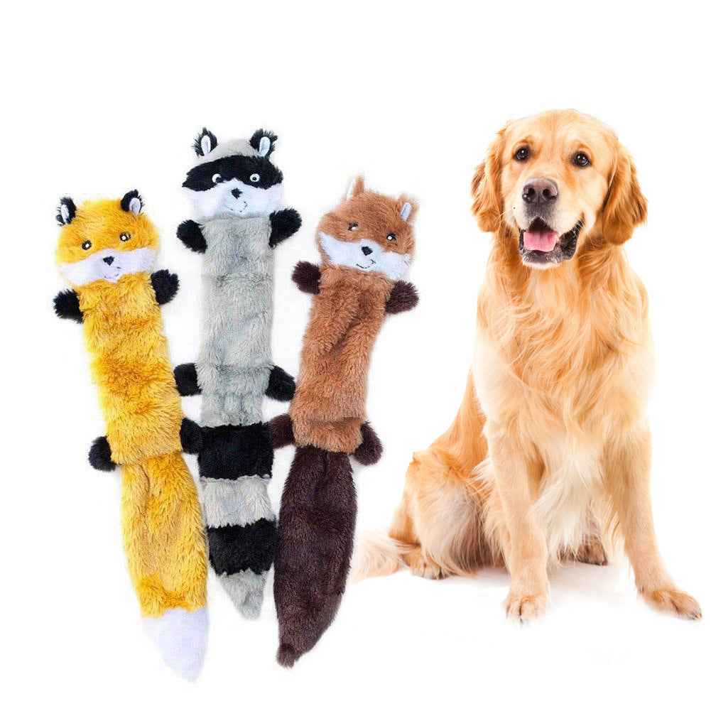 Cute Plush Squeaky Pet Toy | Interactive Dog and Cat Toy-1