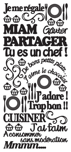 Peel Off Stickers - Je me regale-3