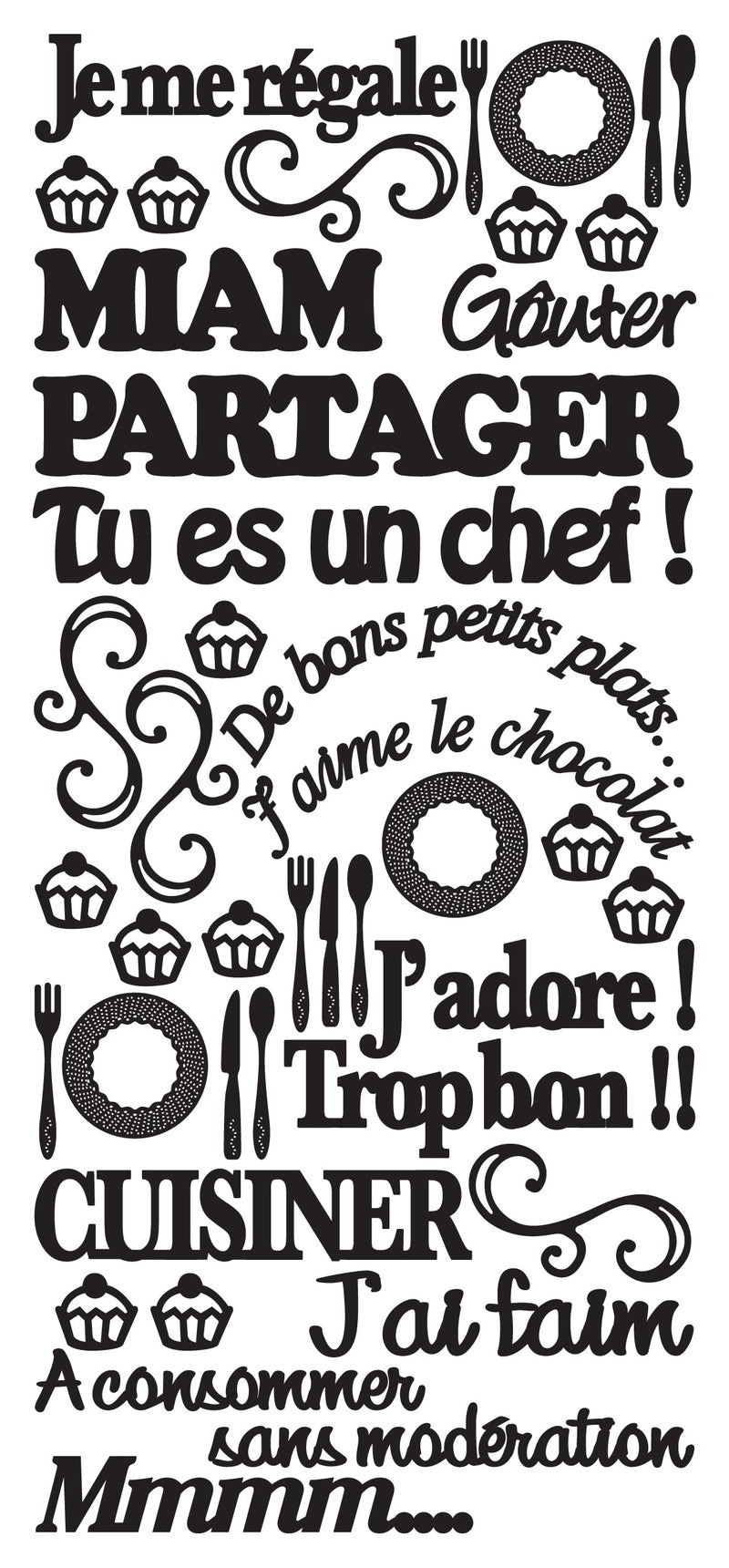 Peel Off Stickers - Je me regale-3