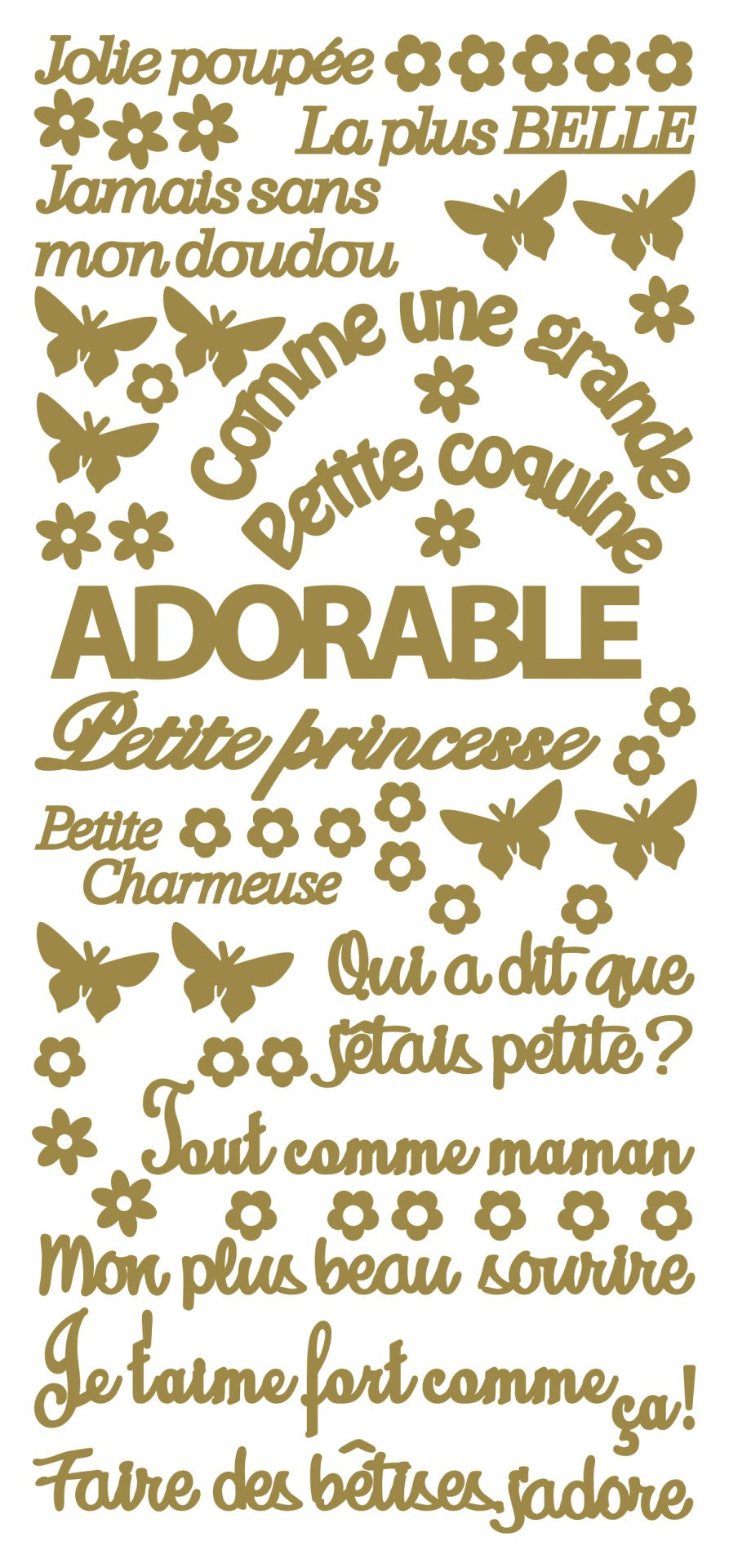 Peel Off Stickers - Adorable-1