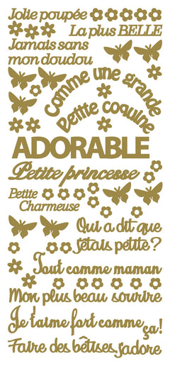 Peel Off Stickers - Adorable-1