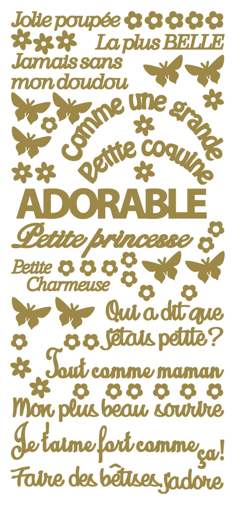 Peel Off Stickers - Adorable-1