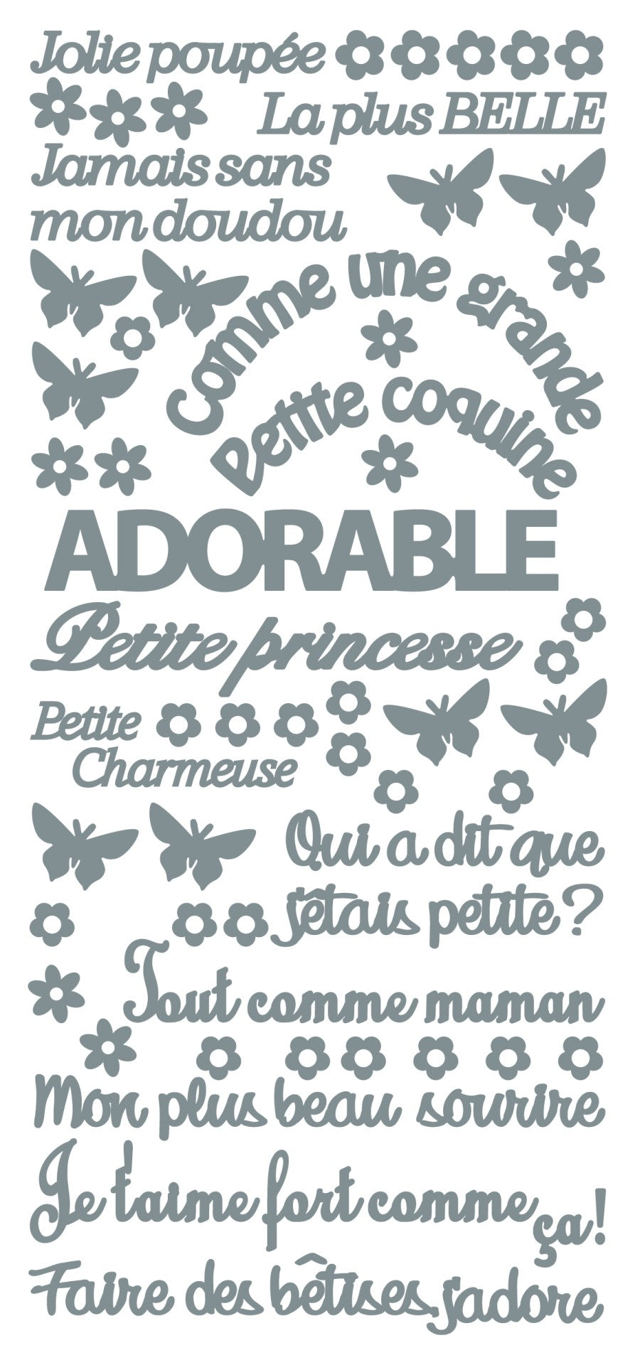 Peel Off Stickers - Adorable-2