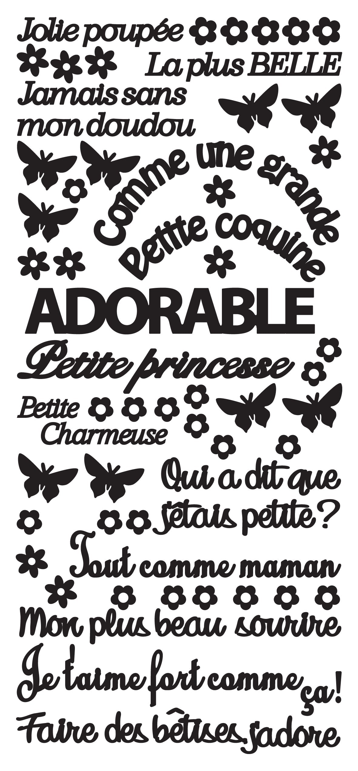 Peel Off Stickers - Adorable-3