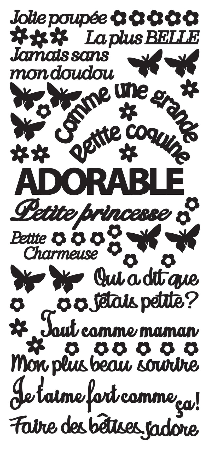 Peel Off Stickers - Adorable-3