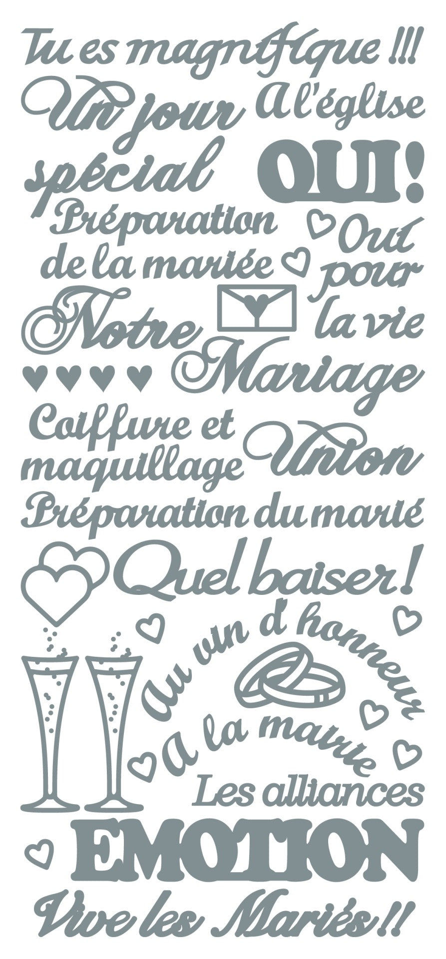 Autocollants à Décoller - Tu es Magnifique-2