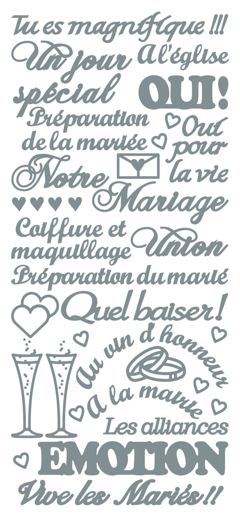 Autocollants à Décoller - Tu es Magnifique-2