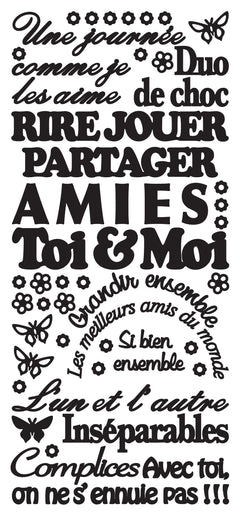 Peel Off Stickers - Toi & Moi-3