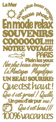 Autocollants à décoller - Souvenirs-1