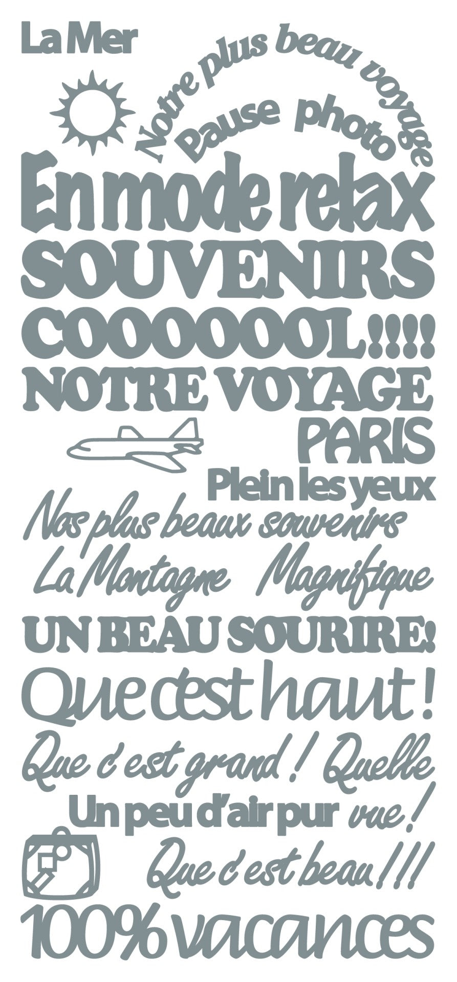 Autocollants à décoller - Souvenirs-2