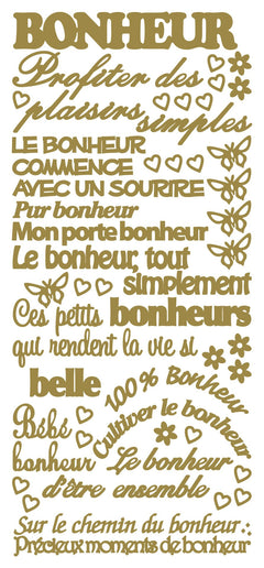 Peel Off Stickers - Bonheur-1