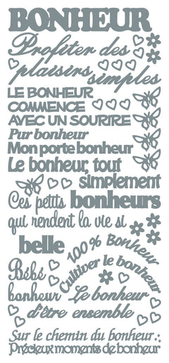 Peel Off Stickers - Bonheur-2