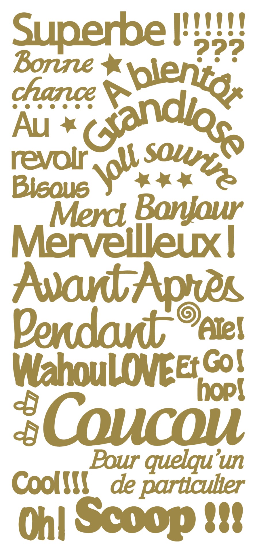 Peel Off Stickers - Coucou-1