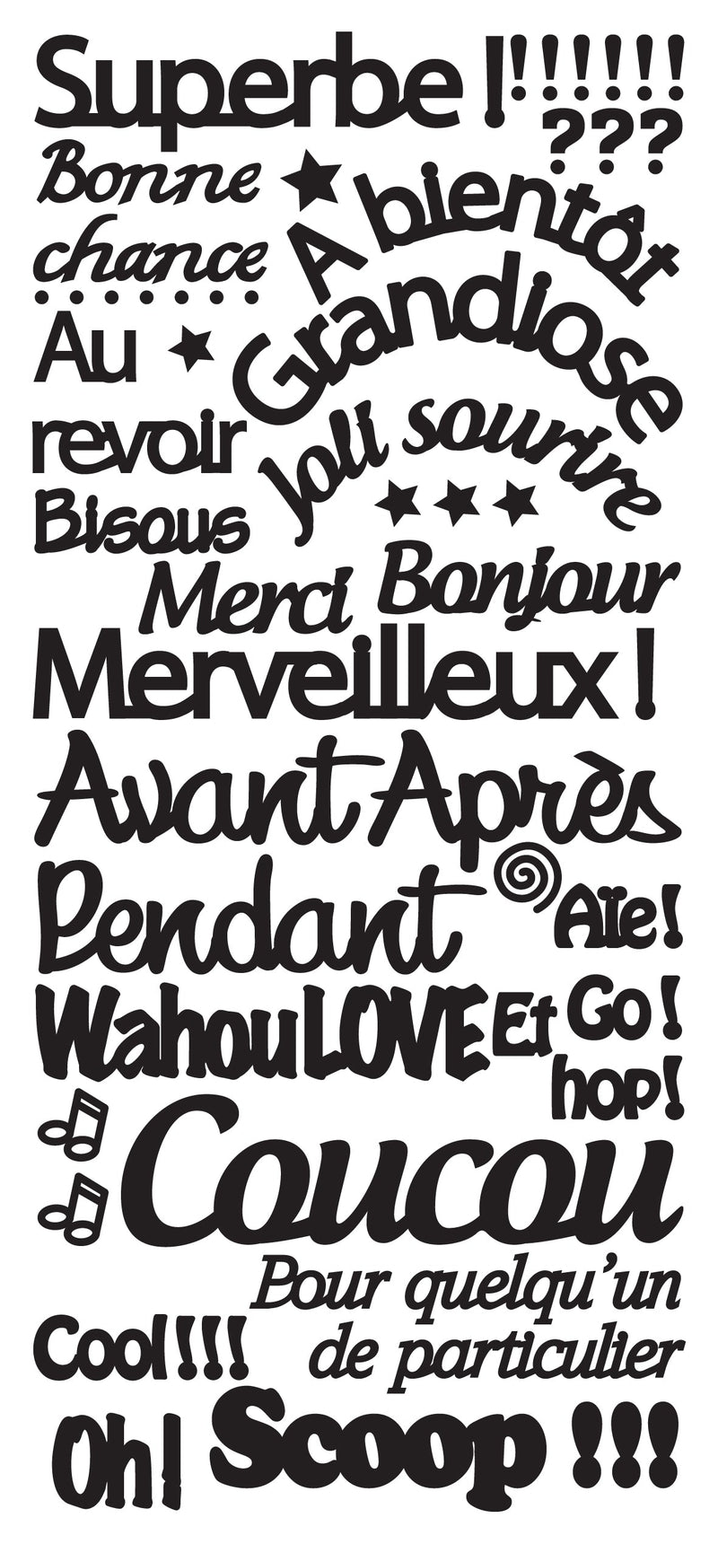 Peel Off Stickers - Coucou-3