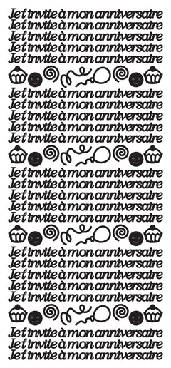 Autocollants à décoller - Je t'invite-3