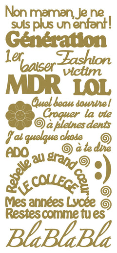 Peel Off Stickers - Génération-1