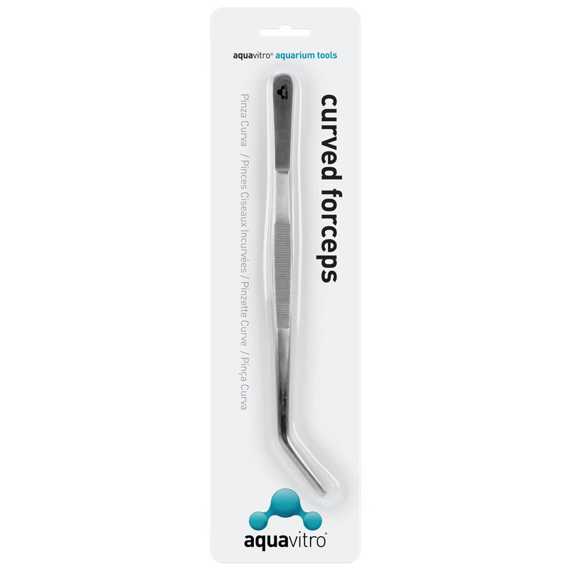 Seachem AquaVitro Curved Forceps-1