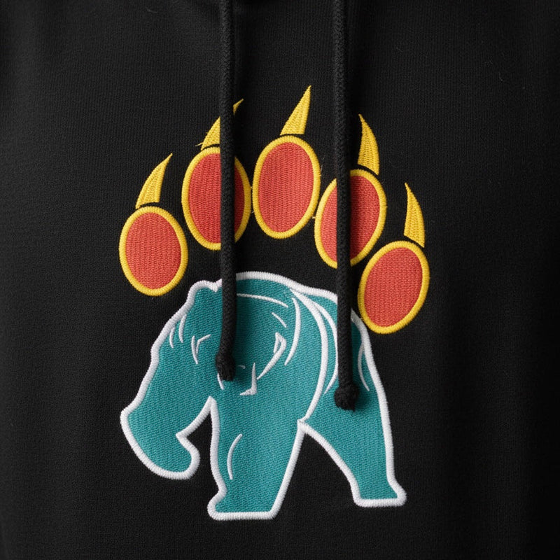 Embroidered Hoodies (Bear)-3
