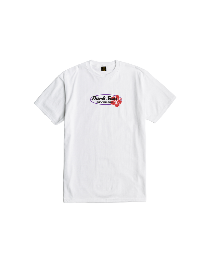 Dark Seas 'Hibiscus' Tee - White-1