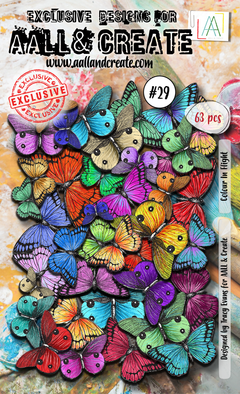 AALL and Create  Ephemera Die-Cuts - 29 - Colour In Flight-1