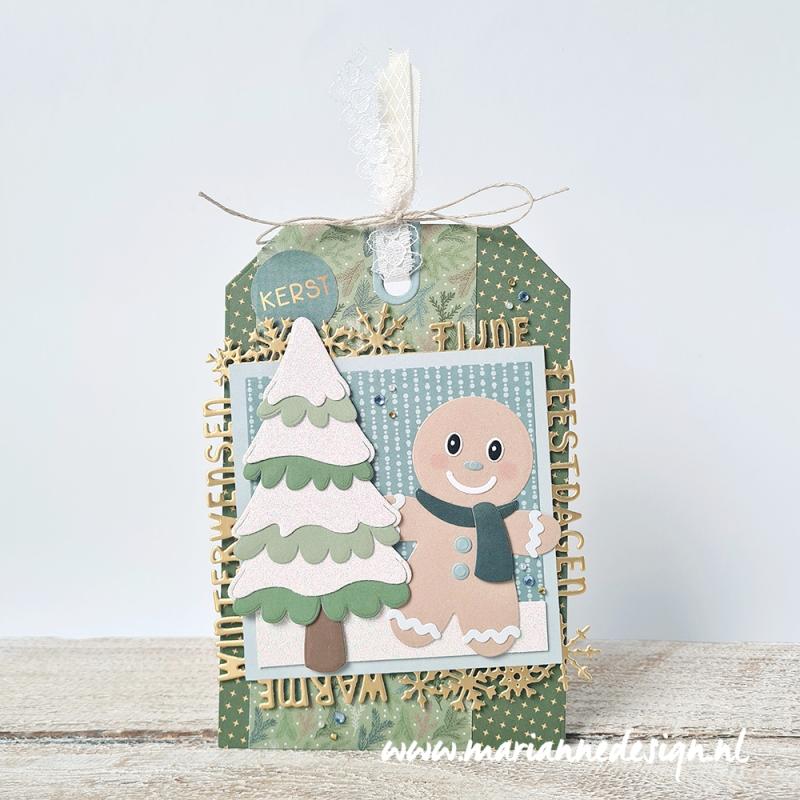 Marianne Design Collectables Die - Snowy Tree by Marleen-6