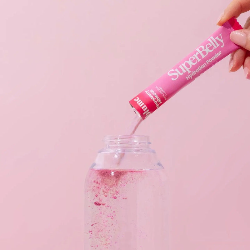 Superbelly Hydration & Gut Mix | Strawberry Hibiscus | Blume-1