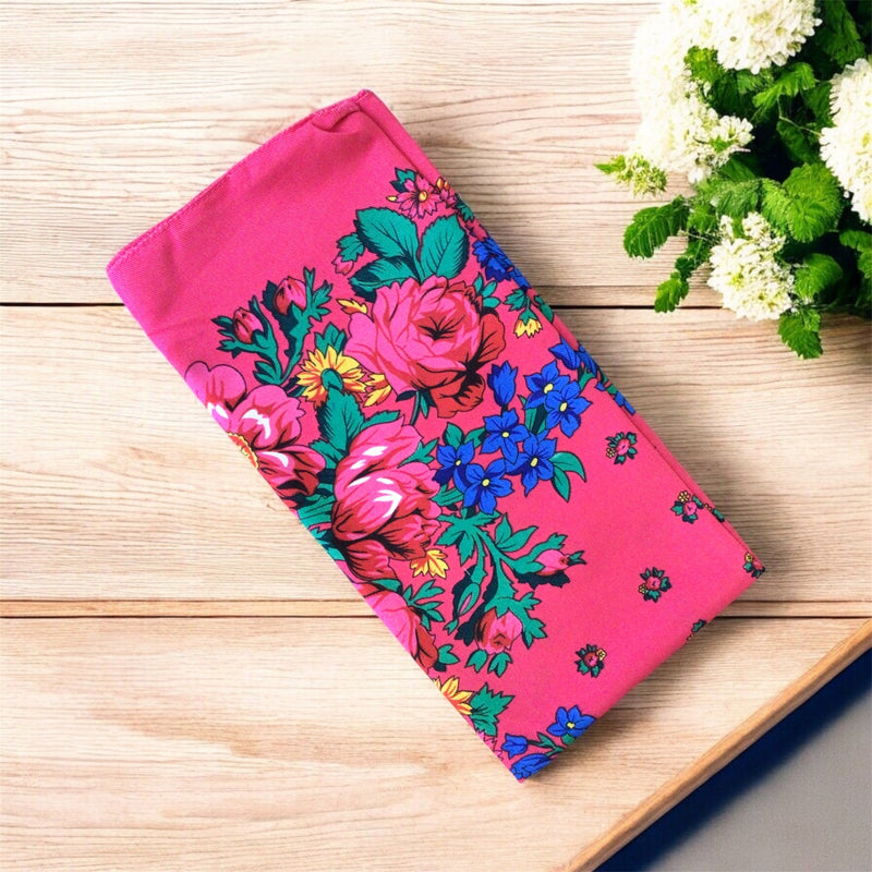 Pink Kokum Scarf-1