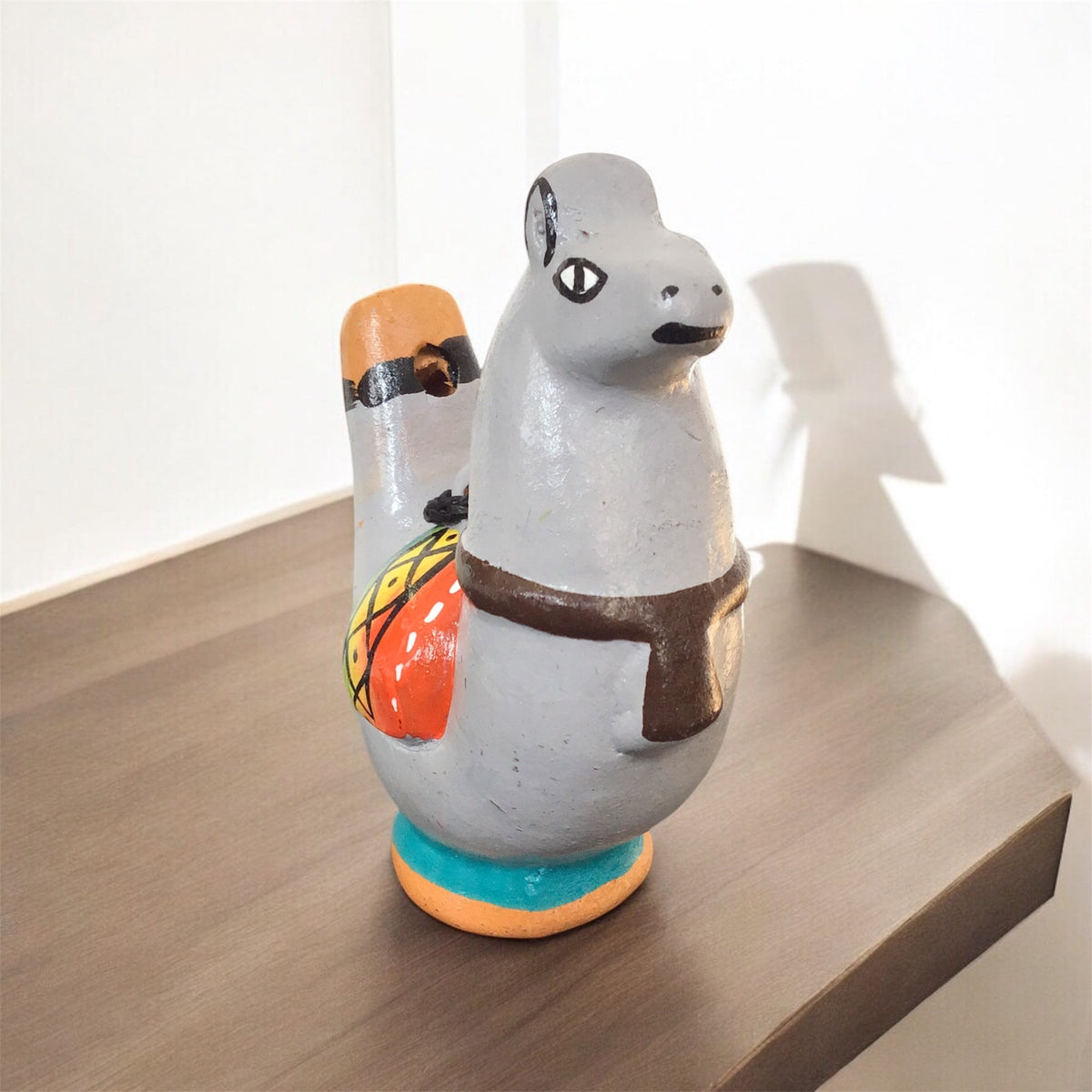 Painted Lama Water Bird Whistle-3