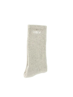 Obey 'Bold' Socks - Ash Grey-1