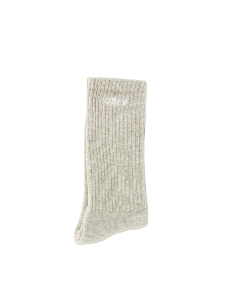Obey 'Bold' Socks - Ash Grey-1