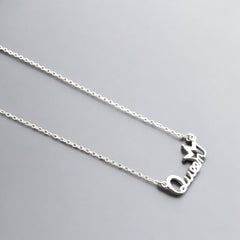 Queen Stainless Steel Necklace Pendants With Long Chain-2