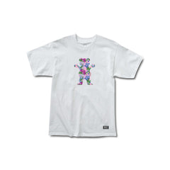 Grizzly Griptape 'Give Em Flowers' Tee - White-1