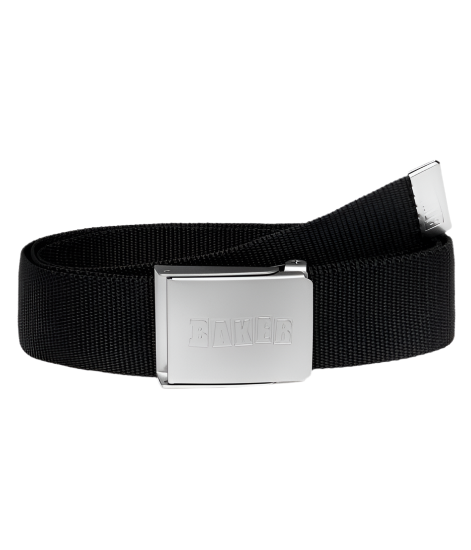 Baker 'Classic Logo' Belt - Black-1