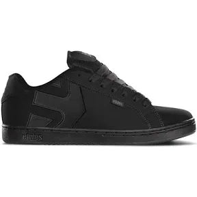 Etnies 'Fader' Shoes - Black Dirty Wash-1