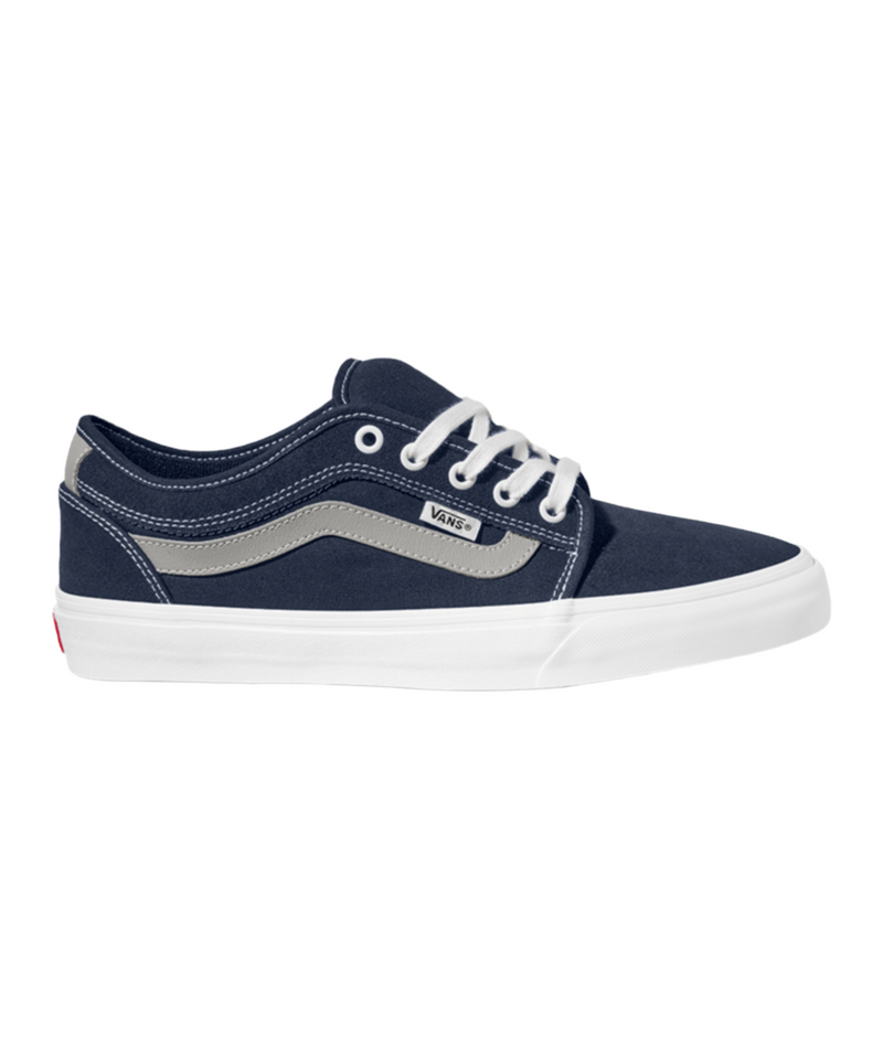 Vans 'Chukka Low Sidest Stripe' Shoes - Navy/Grey-1