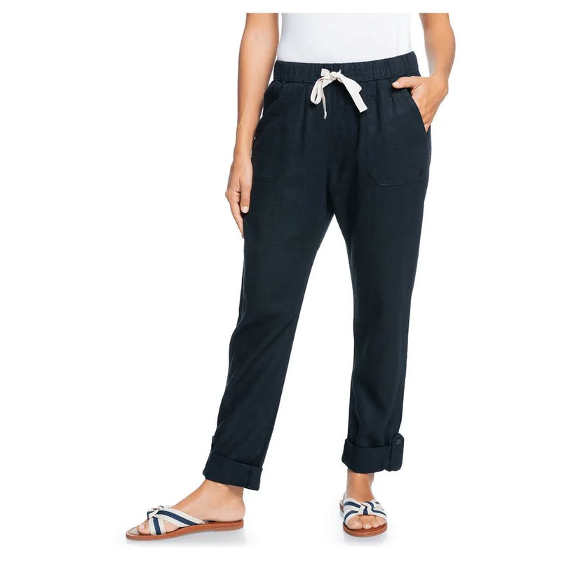 Roxy 'On The Seashore' Pants - Black (Women's)-1