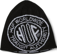HUF 'Token Reversible Skull' Beanie - Black-1