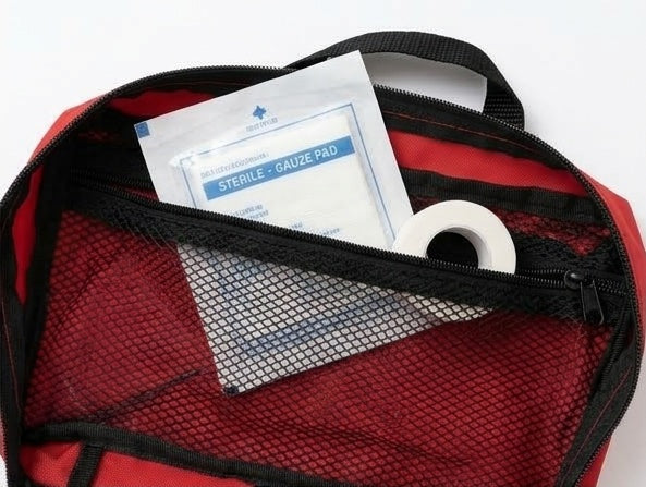 Empty Large First Aid Kit - Nylon-6
