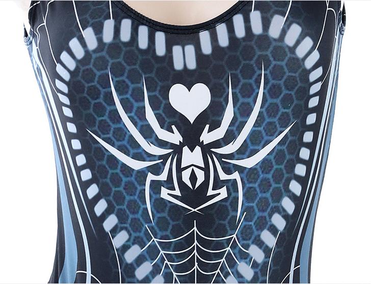 Woman Super Hero Crotchless Cosplay Bodysuit Lingerie Sexy Costume-8
