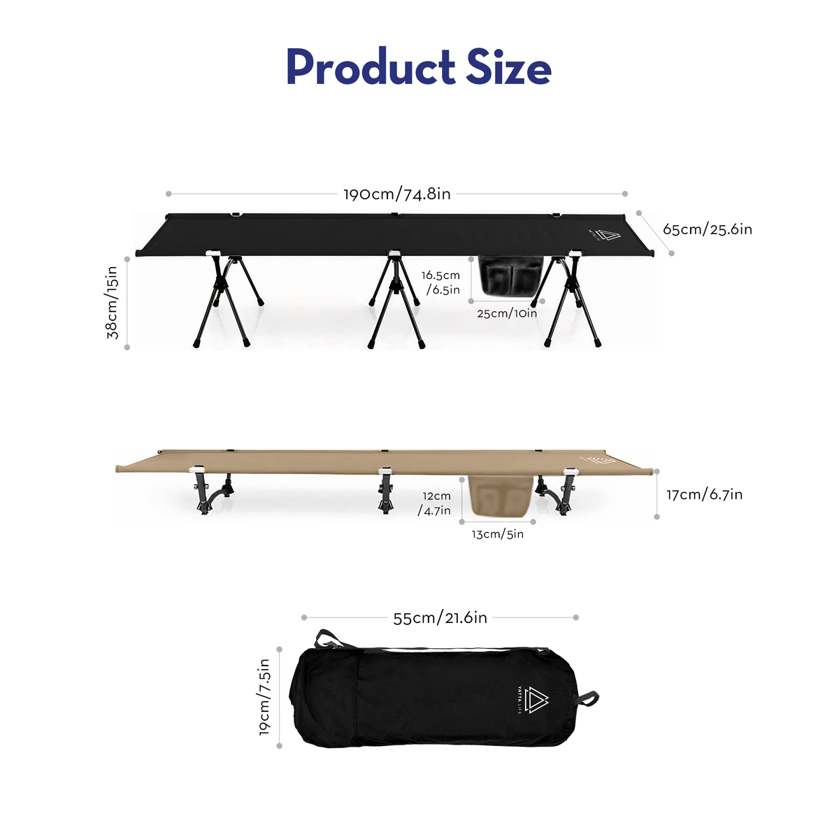 The Adventure Portable Camping Cot-8