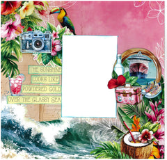 3Quarter Designs Tropic Excursion 12x12 Design Paper & Diecuts Set-8