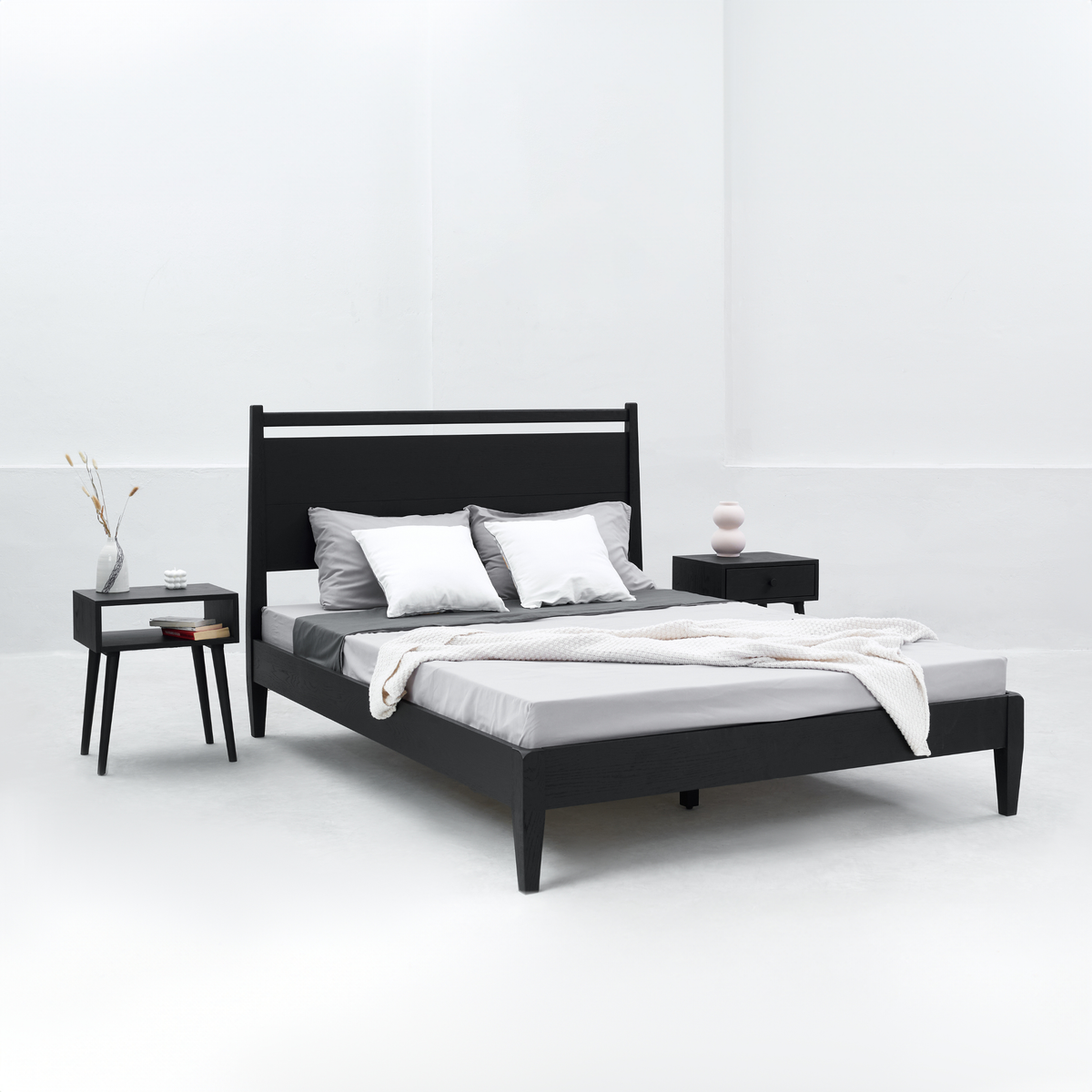 Estructura de cama de madera Adept-15