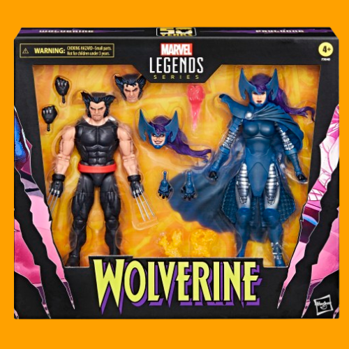 Marvel Legends Series Wolverine and Psylocke (Sub-Par Packaging)-1